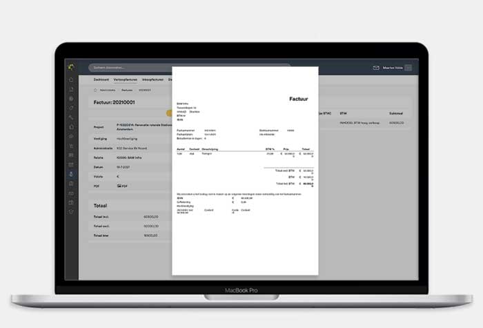 Administratie-factuur